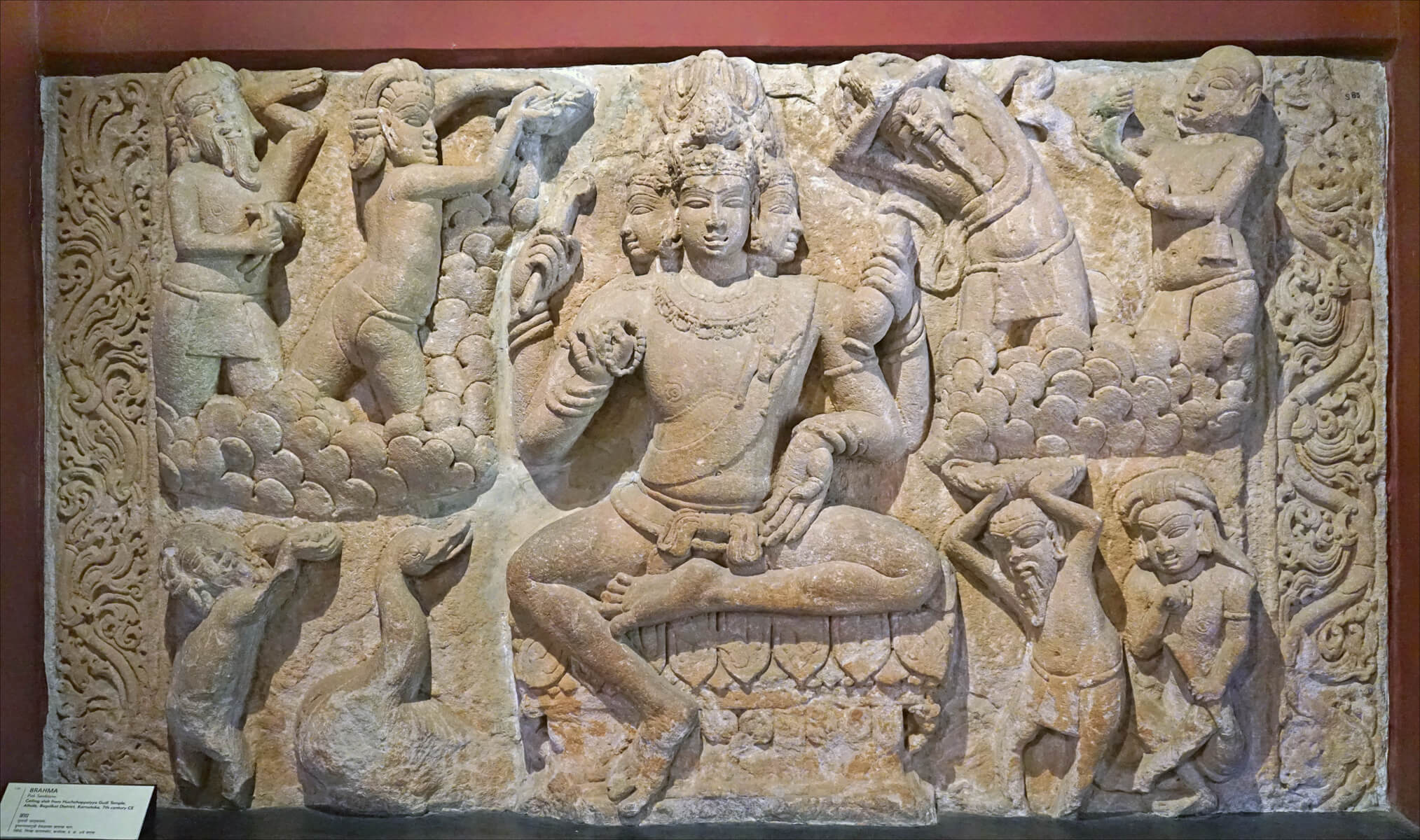 Брахма. Храм в Айхоле, Индия