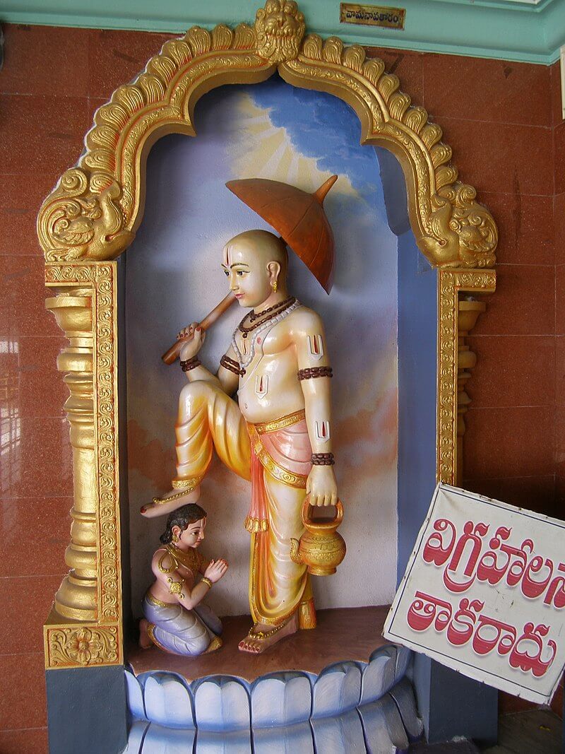 Вамана в храме Нараяна-Тирумала, Индия